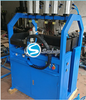 PLC Automatic Radiator Making Machine With 0.6-0.8Mpa Working Pressure