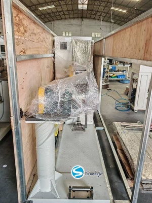 32mm Fin Width Radiator Fin Forming Machine With 30°±2° Window Opening Angle And 0.08mm Foil Thickness