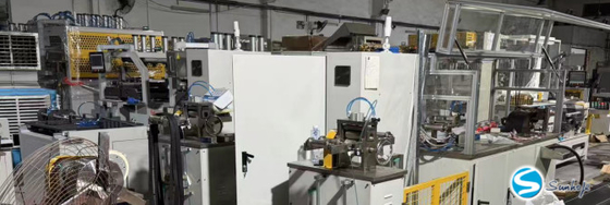 8.05±0.05mm Fin Height Radiator Fin Forming Machine With Maximum 60m/min Cut-off Speed And 0.08mm Foil Thickness