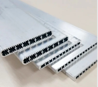 Aluminum Extruded Micro Channel Tube 1100 3003 For Car Condenser Charge Air Cooler