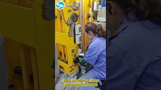 Вот так собирается сердцевина теплообменника ⚙️