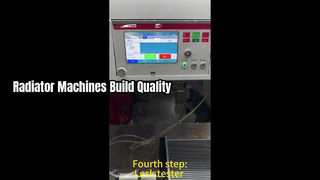 Процесс производства радиатора